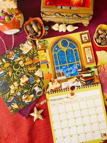 2026 Matcha Green Monthly Planner