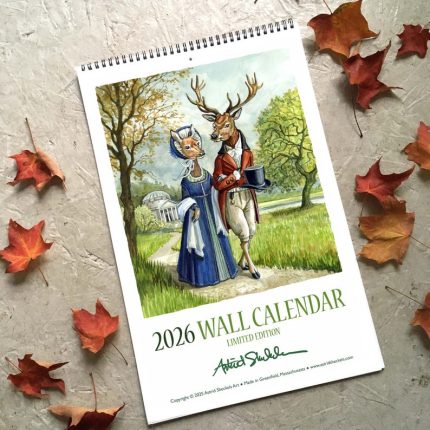 BookTok Fantasy Dragon Art 2026 Calendar