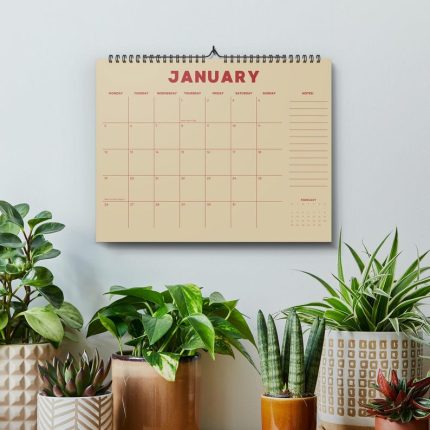 Mountain Landscape Scenic 2026 Calendar