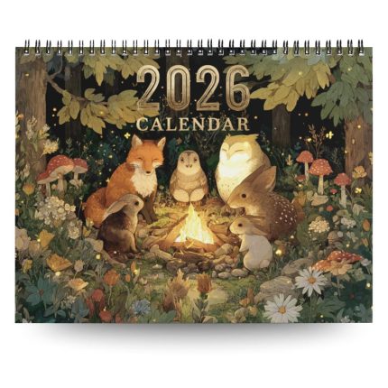 2026 Nature Inspired Wall Calendar